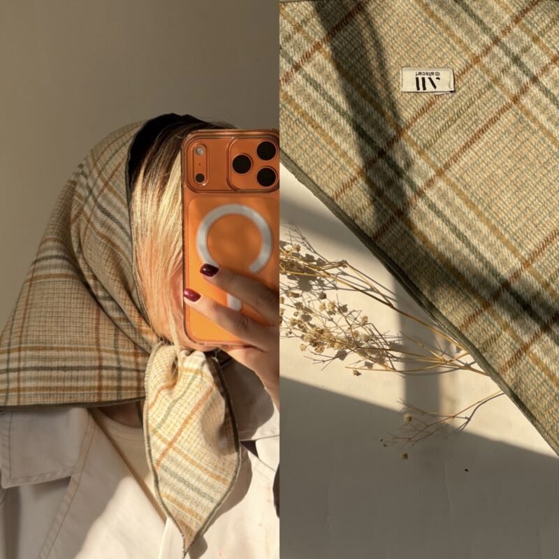 مینی اسکارف پشمی