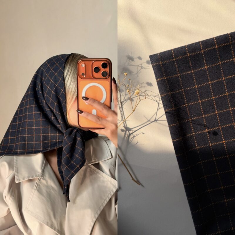 مینی اسکارف پشمی